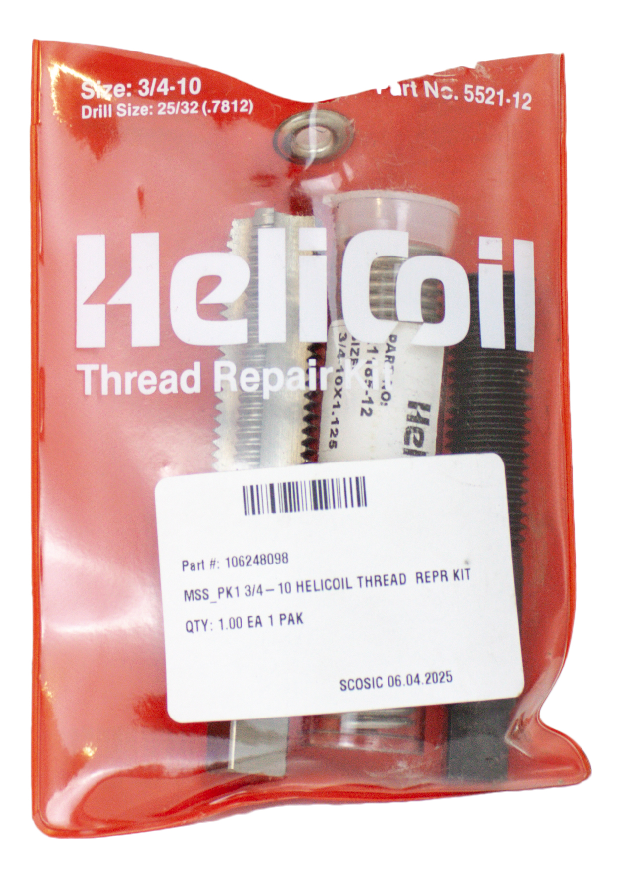 <ul><li>Manufactured of 18/8 stainless steel diamond shaped wire</li><li>Driving tang allows for easy installation and is notched for easy removal</li><li>All kits include: Heli-Coil tap, installation tool, a quantity of inserts and detailed instructions packaged in a durable pouch. *Kits for 7/8 and 1 in inserts include a 1/2 in shank HSS drill bit and are packaged in a sturdy metal case.</li></ul>|